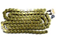 Kette X-Ring 530x100 Gold Glieder verstärkt für Quad ATV Motorrad, Enduro