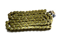 Kette X-Ring 530x100 Gold Glieder verstärkt für Quad ATV Motorrad, Enduro