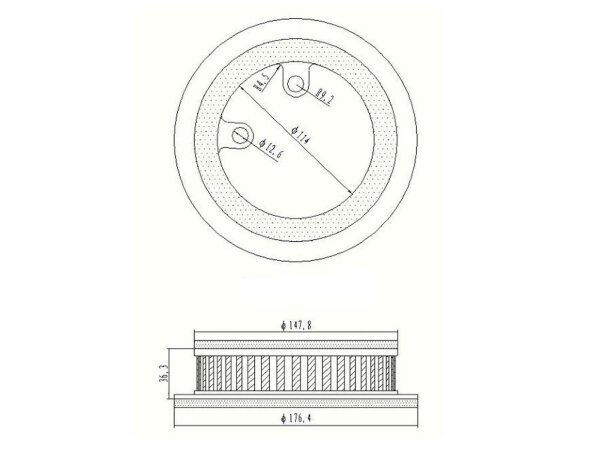 Luftfilter für Yamaha XP 500 T-Max