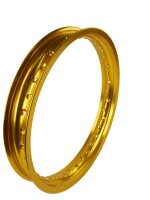 Felge hinten1.85*18 / 1,85-18 Aluminium Felgenring Gold