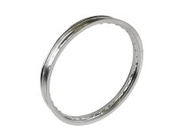 Felge vorne 1.60*19 / 1,60-19 Aluminium Felgenring Silber
