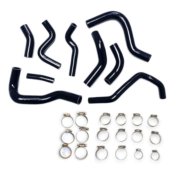 Kühlerschlauch für Honda CBR 1000  in schwarz 08-13