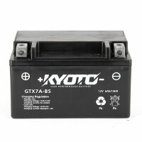 Batterie YTX7A-BS KYOTO  Gelbatterie wartungsfrei