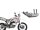 Motorschutz für Yamaha XTZ 660 Tenere Ténéré Bj. 2008-2015 silber