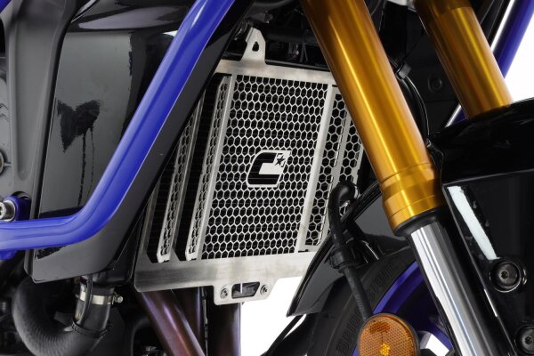 Kühlerschutz vorne für Yamaha Tracer 900 GT Bj. 2021-2022 Edelstahl gebürstet