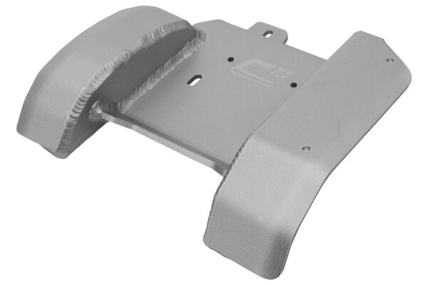 Bremsscheiben und Schwingenbdeckung Aluminum für Access SP 300 Bj.07-09 silber