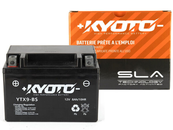 Batterie YTX9-BS / GTX9-BS / FTX9-BS /  YTR9-BS / ETX-9-BS