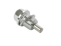 Ölablassschraube für Suzuki/Husqvarna/Hyosung/Kymco/Sachs Magnet Silber M14x12,5