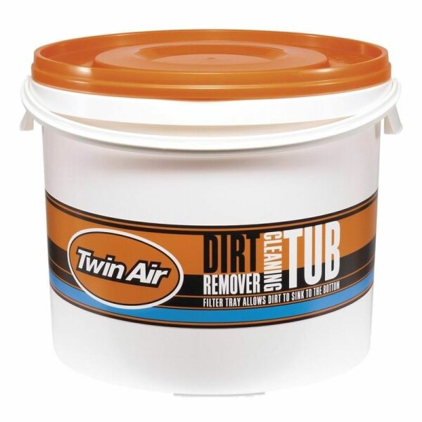 Twin Air Dirt Remover Reinigungswannenkäfige Schwarz + Orange 10 Liter