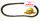 Antriebsriemen für Peugeot Elyseo Speedfight Trekker Road Vivacity 100