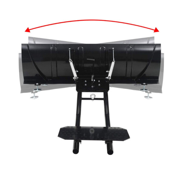 Schneeschild für Polaris Predator / Outlaw / MXR Komplettset 120cm breit