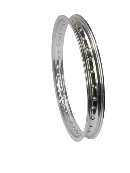 Felge vorne für Yamaha XT 600 / XT 125/250/350/500/550 XT 660 / Tenere Aluminium Felgenring Silber