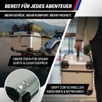 Topcase für Jawa 350/639 im robusten 35 Liter Aluminium-Design