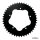 Kettenrad für Ducati Hypermotard Z.43 Bj.16-18