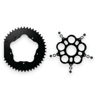 Kettenradset mit Kettenrad Z.45 Adapter für Ducati...