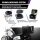 Topcase für Kymco Movie 125 S i im robusten 35 Liter Black Aluminium-Design