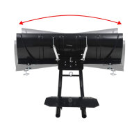 Schneeschild Metall Quad ATV UTV 150cm breit gelb B-Ware