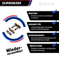 Kette verstärkt für KSR TW 125 SM Baujahre 2015-2018