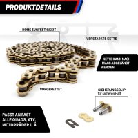 Kette verstärkt für Yamaha 660 MT-03 5YK 2006-2012