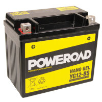 Batterie Gel f&uuml;r Yamaha FZR 600 / TDM/TRX 850 / YZF 750 / Thundercat/Genesis YTX12-BS