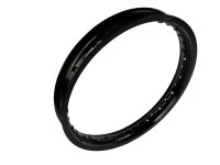 Felge vorne 1.85*21 / 1,85-21 Aluminium Felgenring schwarz