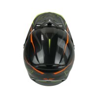HJC CL XY II Enduro Cross Helm Schwarz Gelb Orange Gr. (L) 54cm