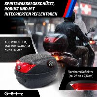 Top Case für Aprilia Roller 28Liter Helmkoffer