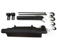 Flüsterauspuff Auspuff leise Kawasaki KVF 650-750...