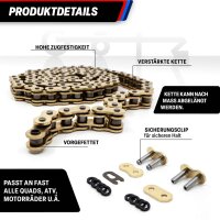 DID Kettensatz X-Ring VX3 für Kawasaki ZR 400 C1-C4 Zephyr   1994 Niet-&Clipschloss