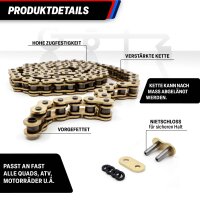DID Kettensatz X-Ring VX3 für Yamaha MT-01 1700 5YU2005-2011 Nietschloss