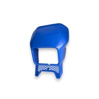 Lampenmaske Scheinwerfer für Yamaha DT 125 R blau Frontverkleidung