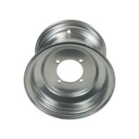 Felge 10x8-110 hinten Quad ATV Felge Chrom Alu Optik hinten