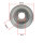 Felge 10x8-110 hinten Quad ATV silber Stahlfelge