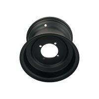 Felge Rad 10x8-115 hinten Quad ATV Schwarz Matt