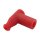 Silikon Zündkerzenstecker für 10/12/14 mm Kerzengewinde 90° Rot