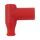 Silikon Zündkerzenstecker für 10/12/14 mm Kerzengewinde 90° Rot
