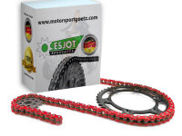 Kettensatz X-ring rot Adly Herkules Hurricane 450S / 500S...