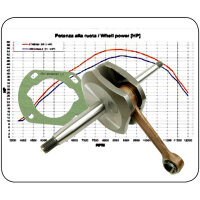 Kurbelwelle Tuning für Hercules Sachs Mofa Prima 2...