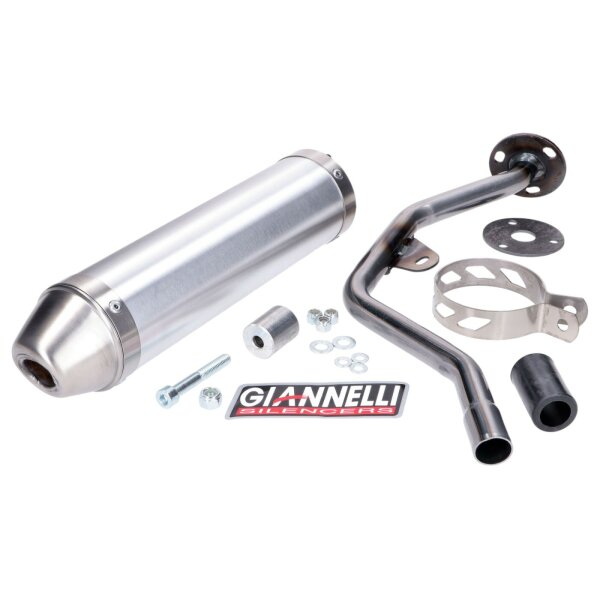 Auspuffendtopf für Yamaha DT 50 R 04-07 / MBK X Limit 50 Aluminium