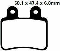 Bremsbeläge Typ FA350 Semi-Metall Motorrad