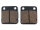 Bremsbeläge Typ FA054 Semi-Metall Motorrad Quad ATV & Roller