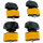 4 x Schnellverschluss CF Moto CForce 625 820 850 1000 Koffer Werkzeug Topcase
