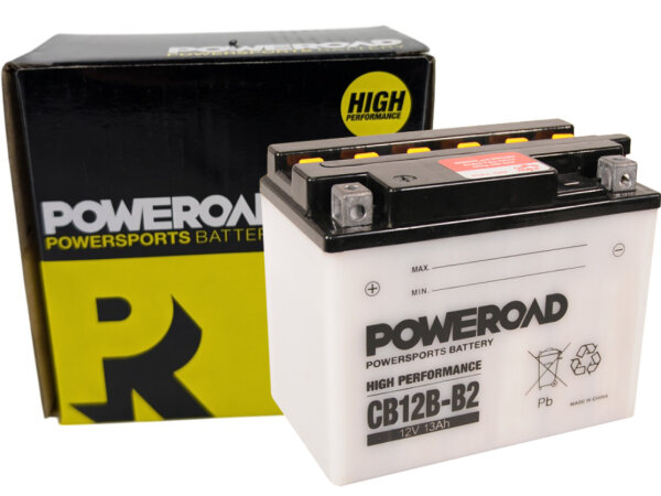 Batterie Powerroad YB12B-B2 / CB12B-B2 12Volt 13 Ah