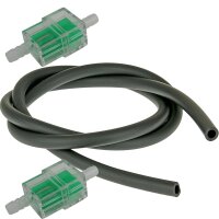 Benzinfilter & Schlauch 6-7mm für Zündapp Hercules Kreidler 2-er Set