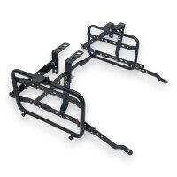 Koffersystem 3-er Set & Träger für BMW R1200/R1250 GS Komplett