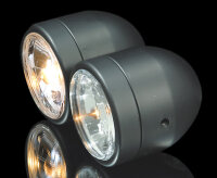 Doppel-Scheinwerfer H7 & H4 55/60W für Suzuki GS 500 & Honda Hornet CB600F/ CB900F