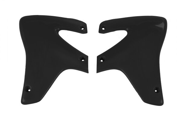Kühlerverkleidungen schwarz für Honda XR 650R (2000-23) Abdeckung Set