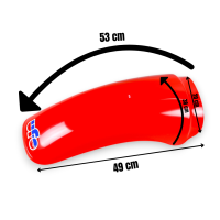 Kotflügel Rot hinten Universal für...
