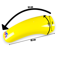 Kotflügel Gelb hinten Universal für...