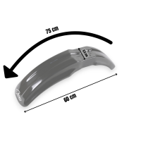 Kotflügel Vorne Schwarz Universal für Enduro...